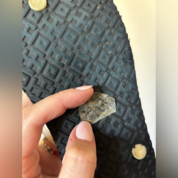 Tory Burch Sandal Flipflop Tie Dye Star Burst Size 11 - Picture 6 of 6